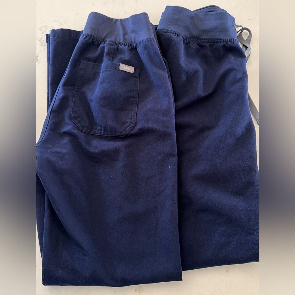 Figs Navy Scrub Pants